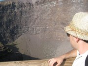 Crater of Mount Vesuvius