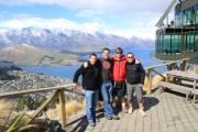 Ian Haig Dave and Myself Overlooking Queenstown