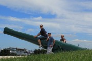 Me Haig and Craig at North Head Canons