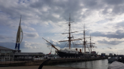 Portsmouth Historic Dockyard August 2016 Hmw Warrior